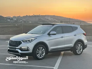  7 هونداي سنتفيه 2016/فتحة سقف بانوراما  4x4