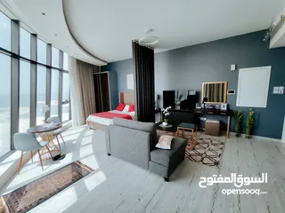  16 Luxurious fully furnished studio in Seef BD 360 with EWA