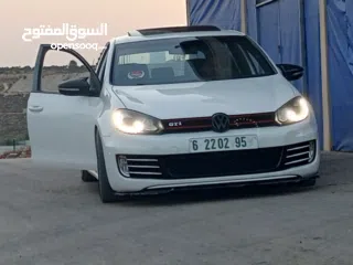 3 جولف جتي اي 2012 فحص نخب  ماشيه 130الف كيلو فل الفل