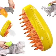  1 فرشاة البخار للقطط