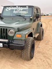  3 jeep wrangler GCC 2006 جيب خليجي نظيف و فحص ناجح