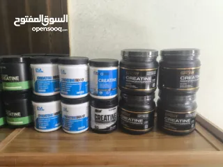  4 كرياتين مونوهايدرات ماركه عالميه أوزان مختلفه صافي 100% بدون نكهات تاريخ طويل الامد