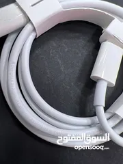  3 وصلة شحن ايفون الاصلية شركة 100٪؜  كفالة سنة كاملة من المحل بفاتورة على الرقم التسلسلي للوصلة //////