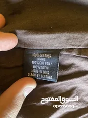  4 جاكيت جلد hidesign leather jacket