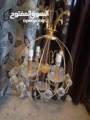  3 ثريات مستعمل بحاله ممتازه جدا