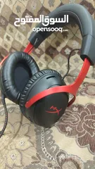  2 سماعات hyperx cloud lll / مستعملة لمدة يومين فقط بدون اي خدوش