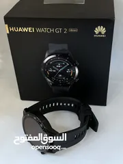  1 ساعة هواوي GT2 46  مستعمله شبه جديدة