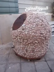  3 فرن حجري غاز متنقل حجم كبير السعر حرق