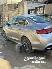  6 كرايسلر c200 موديل 2016 مواصفات نص فول وارد امريكي حادث 3 قطع السيارة السيارة