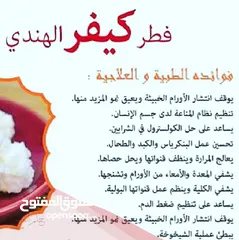  4 لبن الكفير،الفطر الهندي