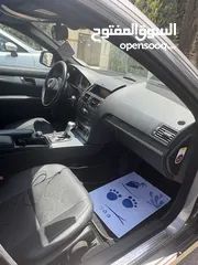  9 مرسيدس C200 2008 Avantgarde AMG kit فل كامل بانوراما فحص كامل