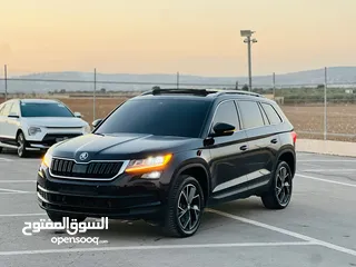  5 سكودا كودياك  فل الفل فتحة سقف بانوراما 190 حصان  4x4- /2020  دفع رباعي عداد قليل 30000