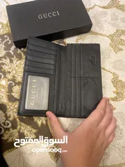  3 Brand new original gucci long wallet men