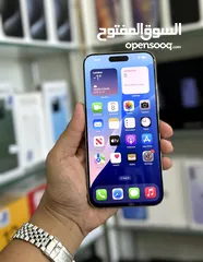  8 عرض خااص : iPhone 15 pro max 256gb هاتف بحالة الوكالة مع ضمان وكيل 6 أشهر و مع الملحقات و بأقل سعر