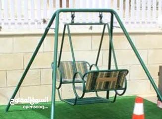  10 العاب حديد مراجيح وسحاسيل للحدائق والمزارع والشاليهات