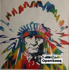 1 لوحة فنية رسم يدوي ART