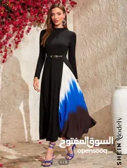  1 فستان جديد للبيع طويل باكمام