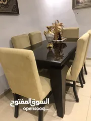  3 طاولة سفرة من ايكيا زان