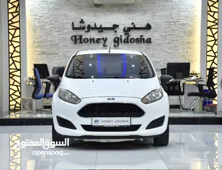  3 Ford Fiesta ( 2016 Model ) in White Color GCC Specs