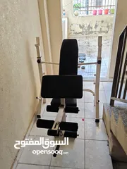  3 بنش  تمارين مع  وزن مع بارين مستقيم