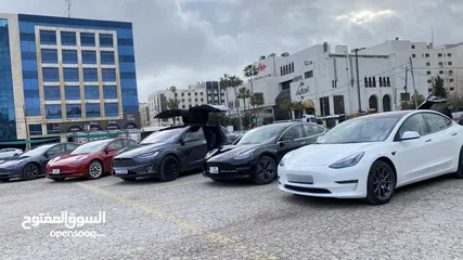  7 Tesla model 3 2022 standard plus/7 جيد / اتوسكور A/ عداد قليل كاش وبالاقساط