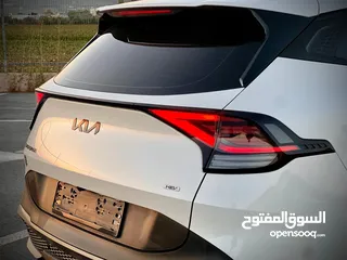  23 كايا سبورتاج /2022 فل الفل فتحة سقف  2x4 ///240Hp بنزين + كهرباء  ( Haybrid) 1600cc