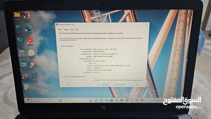  6 لاب توب hp بحالة جيدة جدا