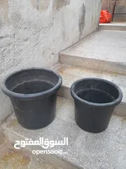  1 قوارير لزراعة حجم 47 سم وحجم 39 سم