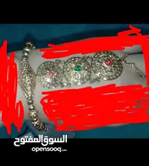  6 مشغولات ذهبية مطلية دهب عيار 21