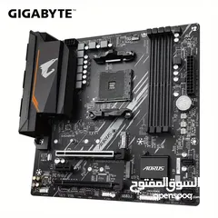  3 مذربورد اوروس لمعالجات اي ام دي رايزن جيل 3000 - 5000 GIGABYTE B550M AORUS ELITE DDR4/AMD RYZEN CPU