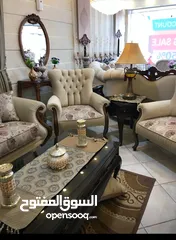  1 طقم غرفة ضيوف (مستعمل )بحالة ممتازة