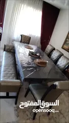  7 طقم سفره فاخر للبيع طاوله وست مقاعد بشكل عصري جميل جدا