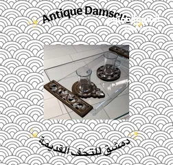  4 مطبقيات صدف بكافة الانواع و سكلات صدف بكافة الرسمات الدمشقية و الاردنية و جميع الرسمات الدولية
