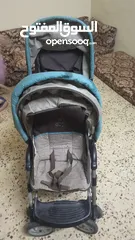  2 عربايه اطفال توئم للبيع بسعر ممتاز  ماركه graco