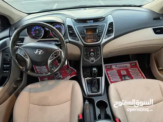  8 HYUNDAI ELANTRA 2014 FULL OPTION SINGLE OWNER USED CAR FOR SALE