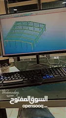  3 رسام 3D steel structure خبرة 5 سنوات  سرعة ودقة بلعمل