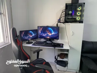  6 للبيع كمبيوتر قيمنغ/مونتاج فاخر – استخدام شهر فقط – بحالة الوكالة