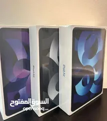  11 آيباد آير 5 جديد كفالة لمدة عام من تاريخ الشراء (64GB)