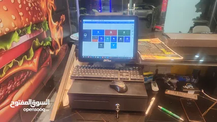  9 معدات مطعم برجر شبه جديد