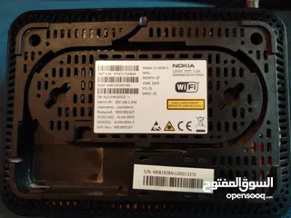  6 NOKIA Router G-140W-C (FIBER + WIFI)