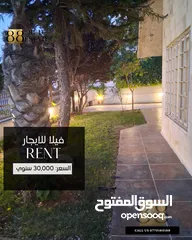  19 فيلا مفروشه للايجار السنوي (الرابية)