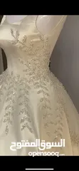  2 فستان زواج ابيض يلبسM و S