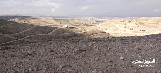  3 4 دونم وادي العش شارع المية