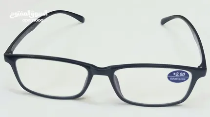  9 نظارات قراءة جاهزة مزودة بمادة Blue     نظارات قراءة جاهزة