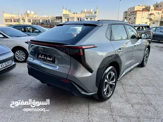  7 Toyota BZ4x Pro long range grey 2023 اعلى اضافات