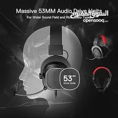  3 Redragon H510 Zeus-X RGB Wired Gaming Headset - 7.1 Surround Sound سماعة ريدراجون اصلية مكفولة