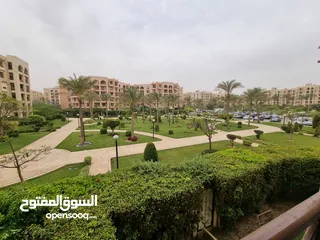  1 للايجار شقة دور اول بمدينة الرحاب بالقرب من بوابة 19 مكونة من 3 غرف نوم و2 حمام ومطبخ ورسبشن