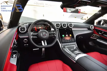  20 مرسيدس سي ال اي كشف نايت بكج مايلدهايبرد موديل2024 Mercedes CLE200 Convertible AMG Kit Night Package