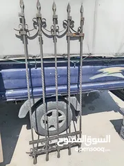 2 حمايات حديد طقم مستعمل للبيع