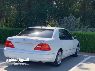  5 لكزس LS460 موديل 2002 بحاله ممتازه